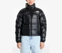 2000 Retro Nuptse Steppjacke - Schwarz