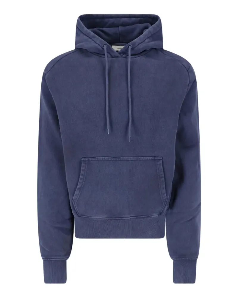 Entire Studios faded pouch-pocket hoodie - Blau Blau
