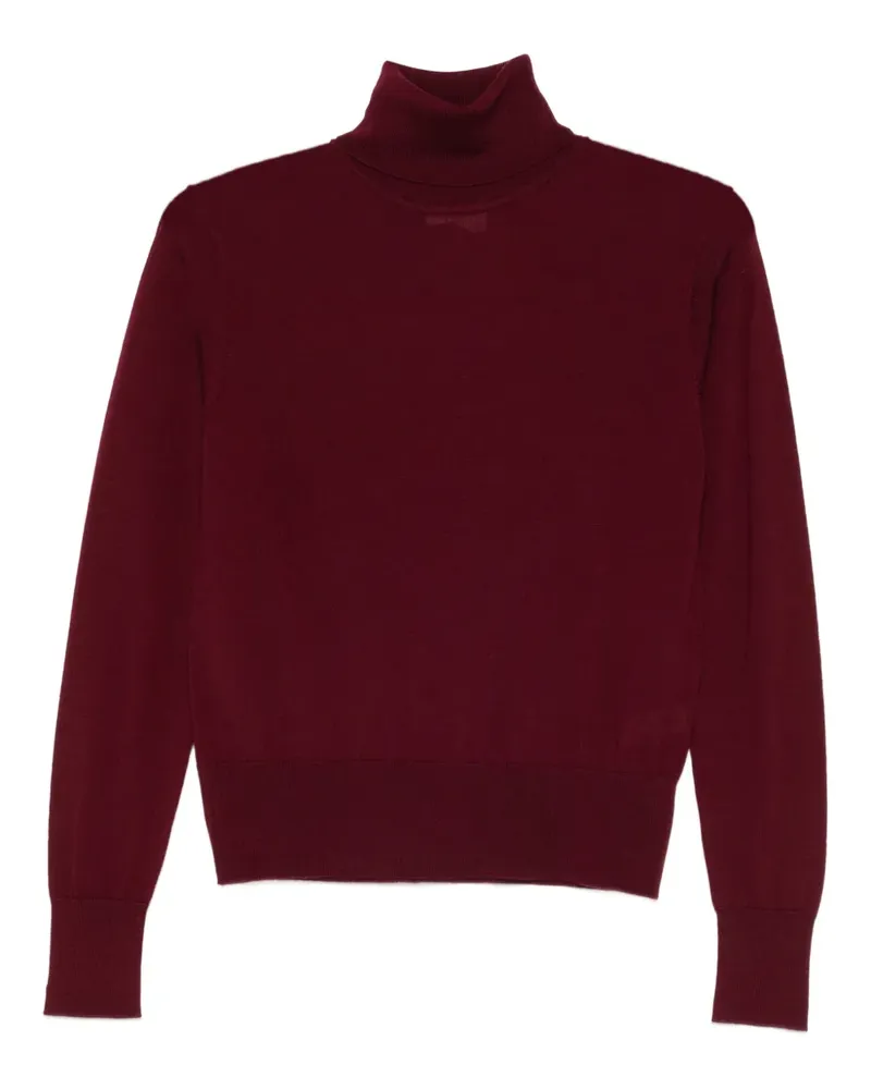 forte_forte Pullover mit Rollkragen - Rot Rot