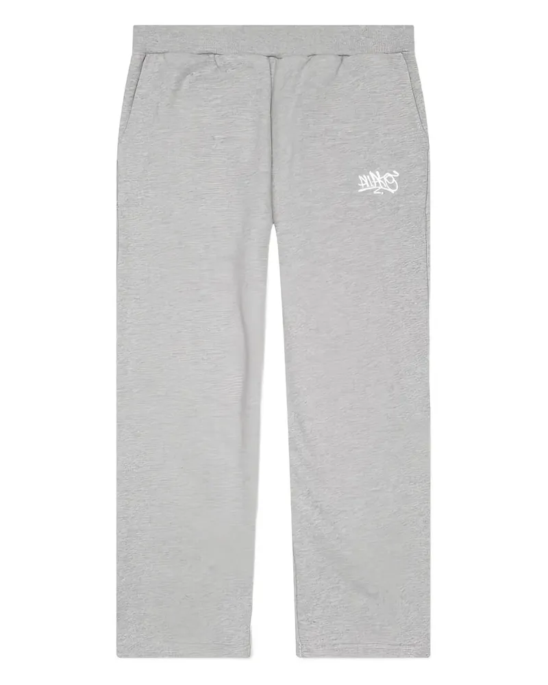 AWAKE NY Jogginghose mit Stickerei - Grau Grau