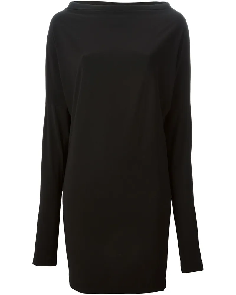 Norma Kamali Transformer 3' Kleid - Schwarz Schwarz