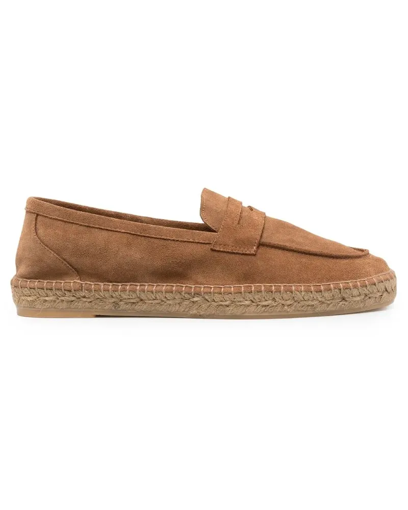 Castañer Nacho Espadrille-Loafer aus Wildleder - Braun Braun