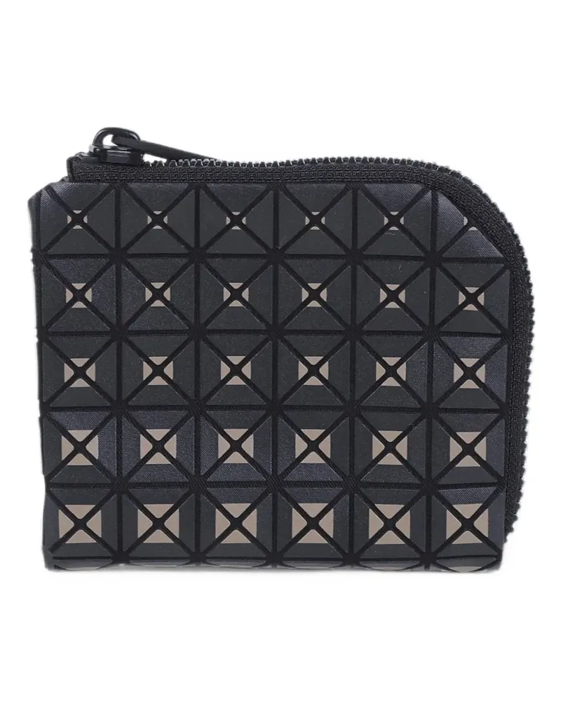 Issey Miyake Clam geometric-panelled wallet - Grau Grau