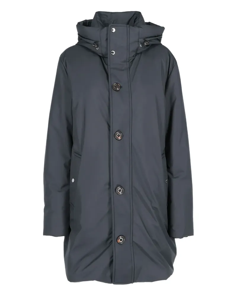 MOORER Iury Kapuzenmantel - Blau Blau