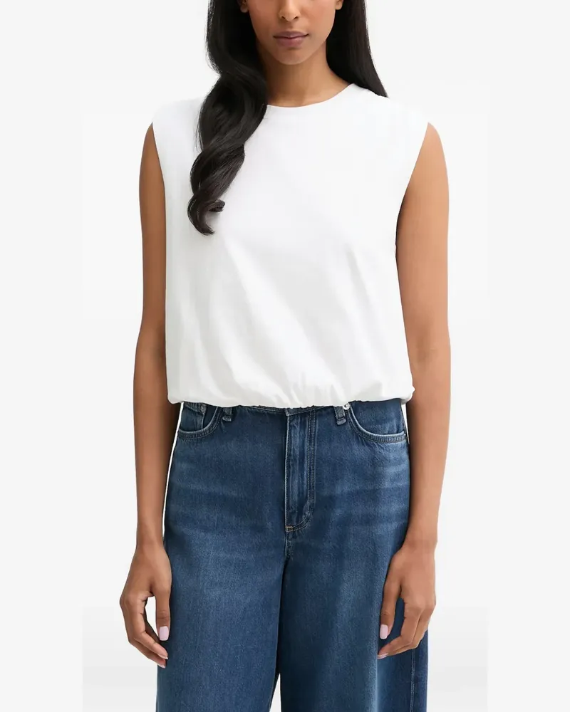 Rag & Bone Mica elasticated-hem top - Weiß Weiß