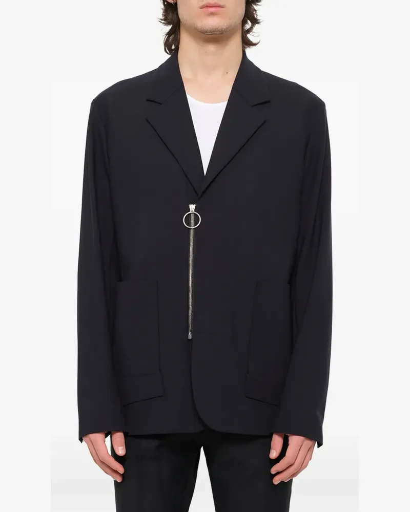 Wooyoungmi Sakko mit fallendem Revers - Blau Blau
