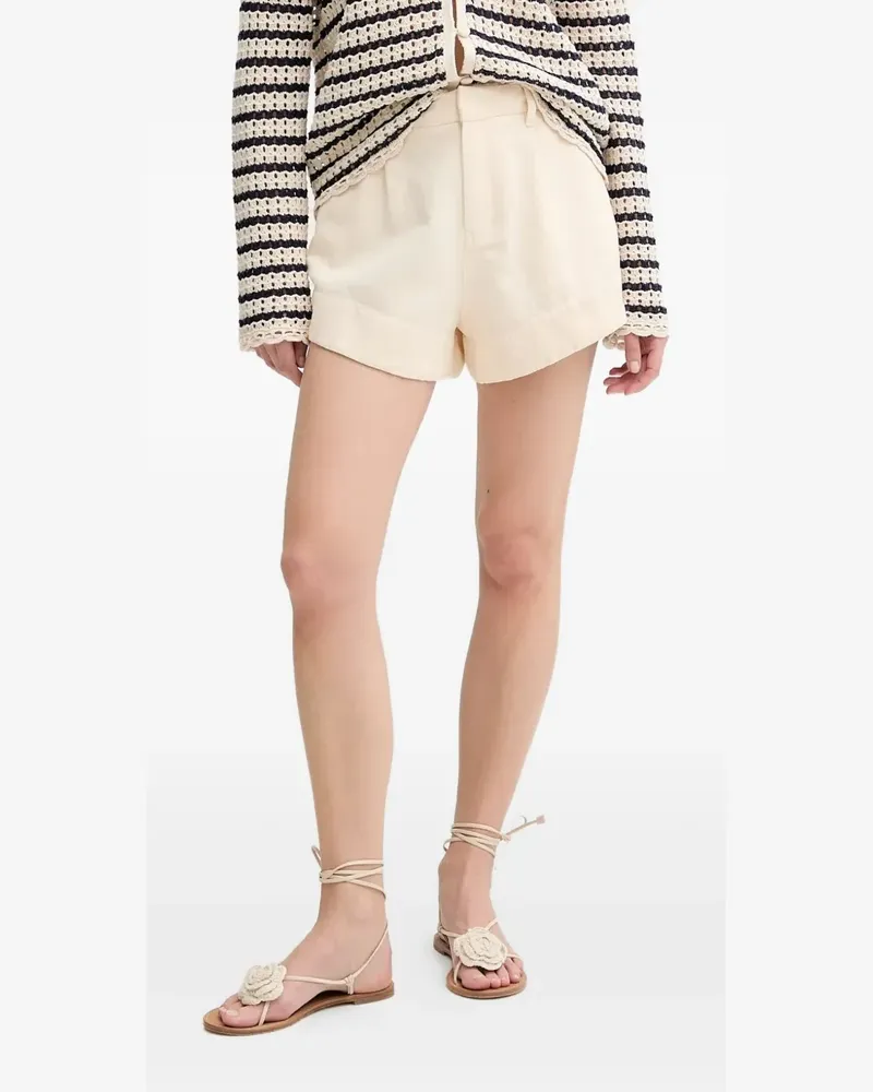 ba&sh pleated pocket shorts - Nude Nude