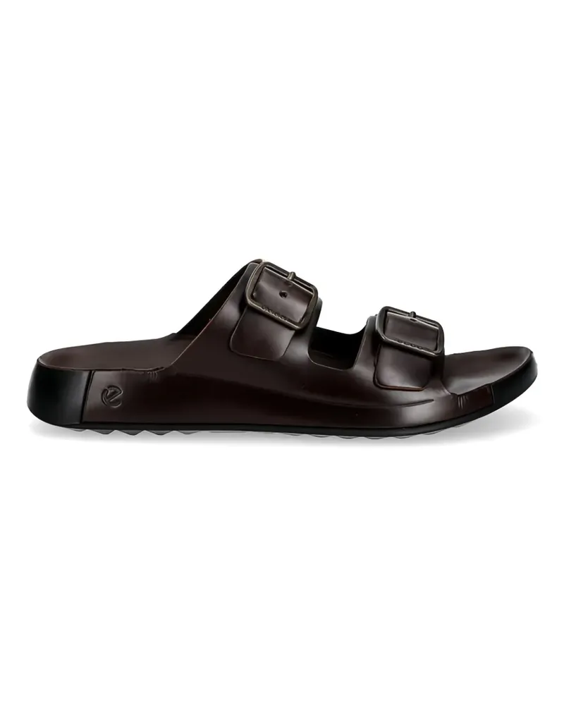 Ecco buckle strap slides - Braun Braun