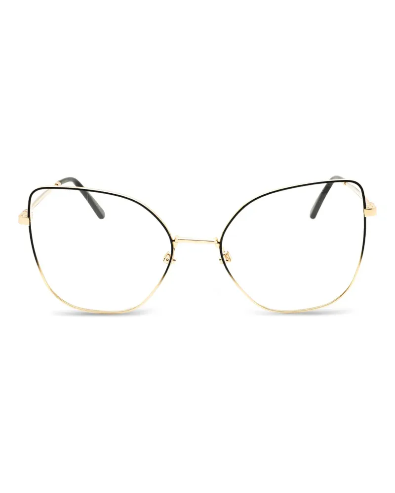 Marc Jacobs cat-eye frame glasses - Gold Gold