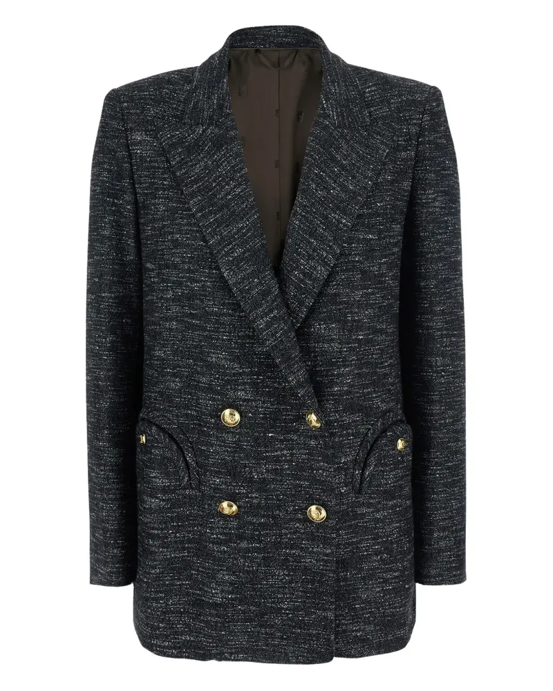 Blazé Milano Doppelreihiger Blazer - Grau Grau