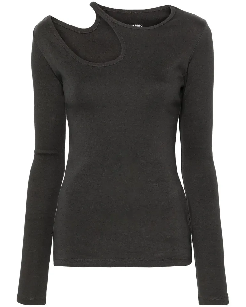 LOW CLASSIC Oberteil mit Cut-Outs - Grau Grau