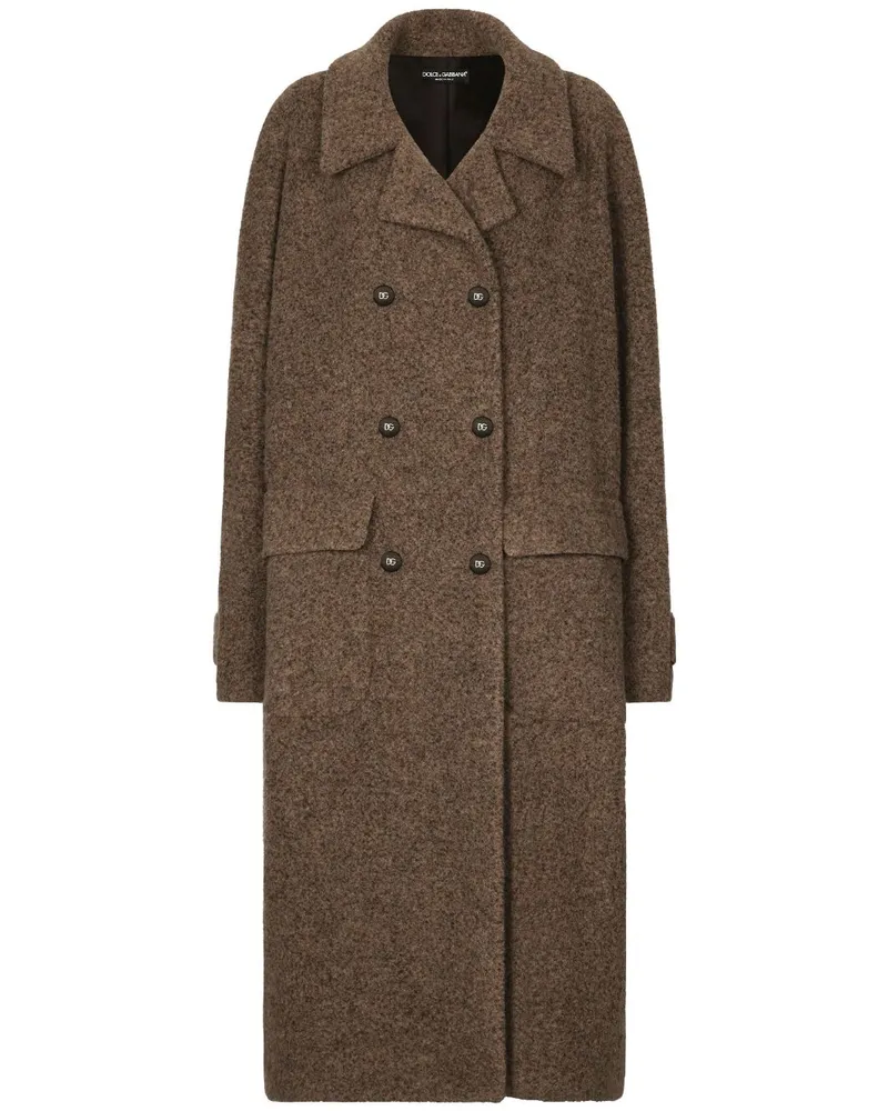 Dolce & Gabbana Blazer mit fallendem Revers - Braun Braun