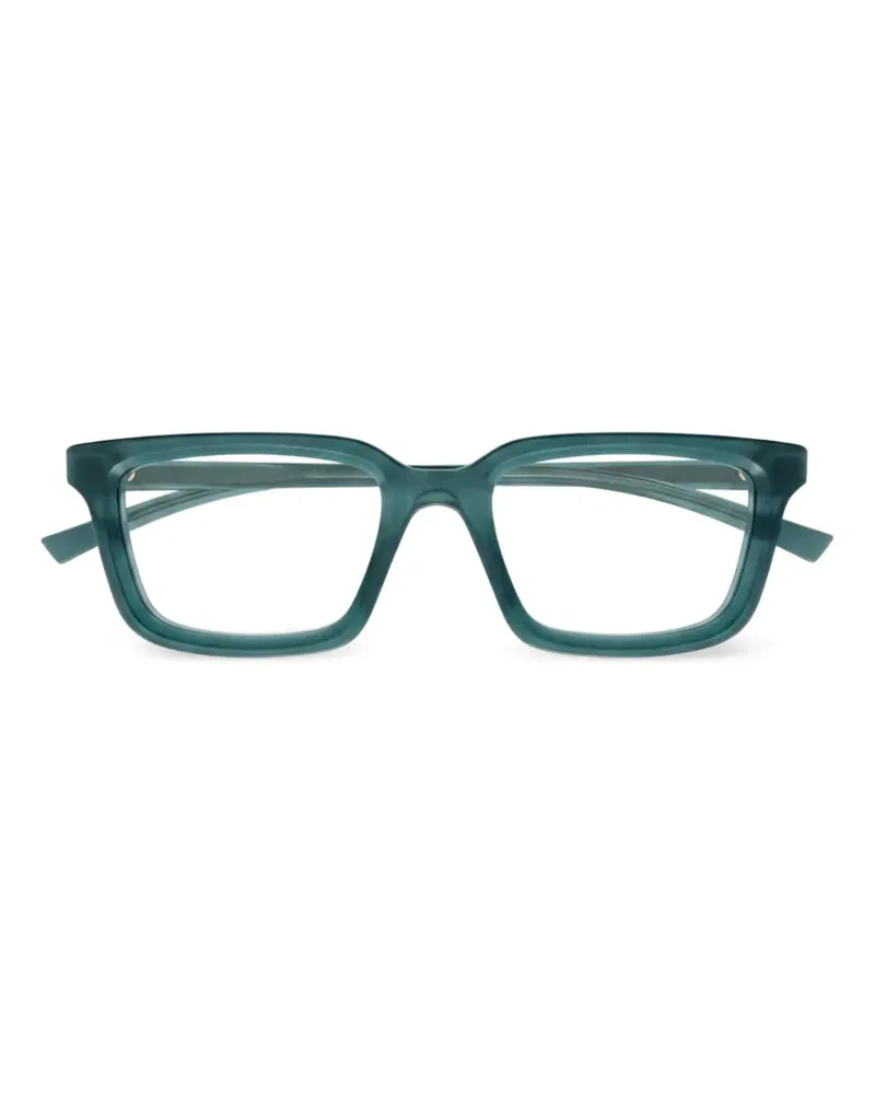 Gucci Eckige GG Brille - Grün Grün