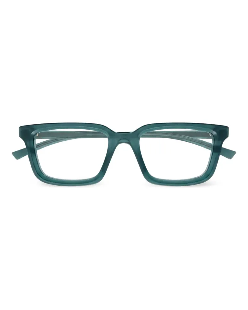 Gucci Eckige GG Brille - Grün Grün