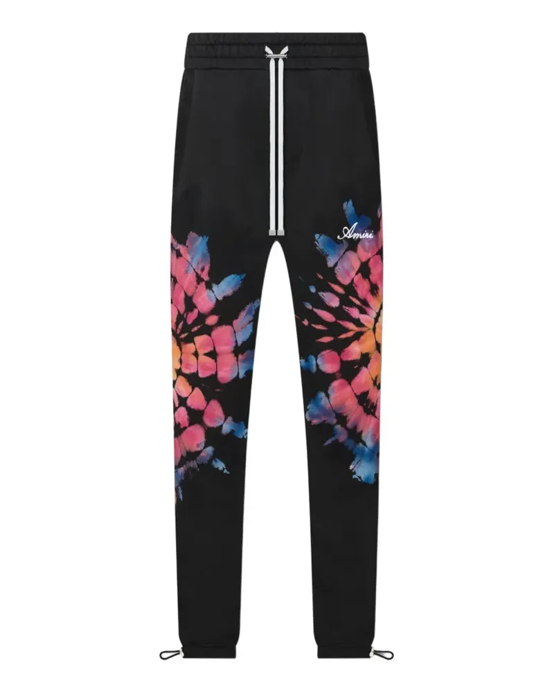 Amiri tie-dye track pants - Schwarz Schwarz