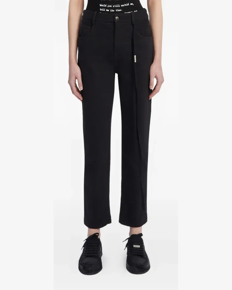 Ann Demeulemeester Jeans im Five-Pocket-Design - Schwarz Schwarz