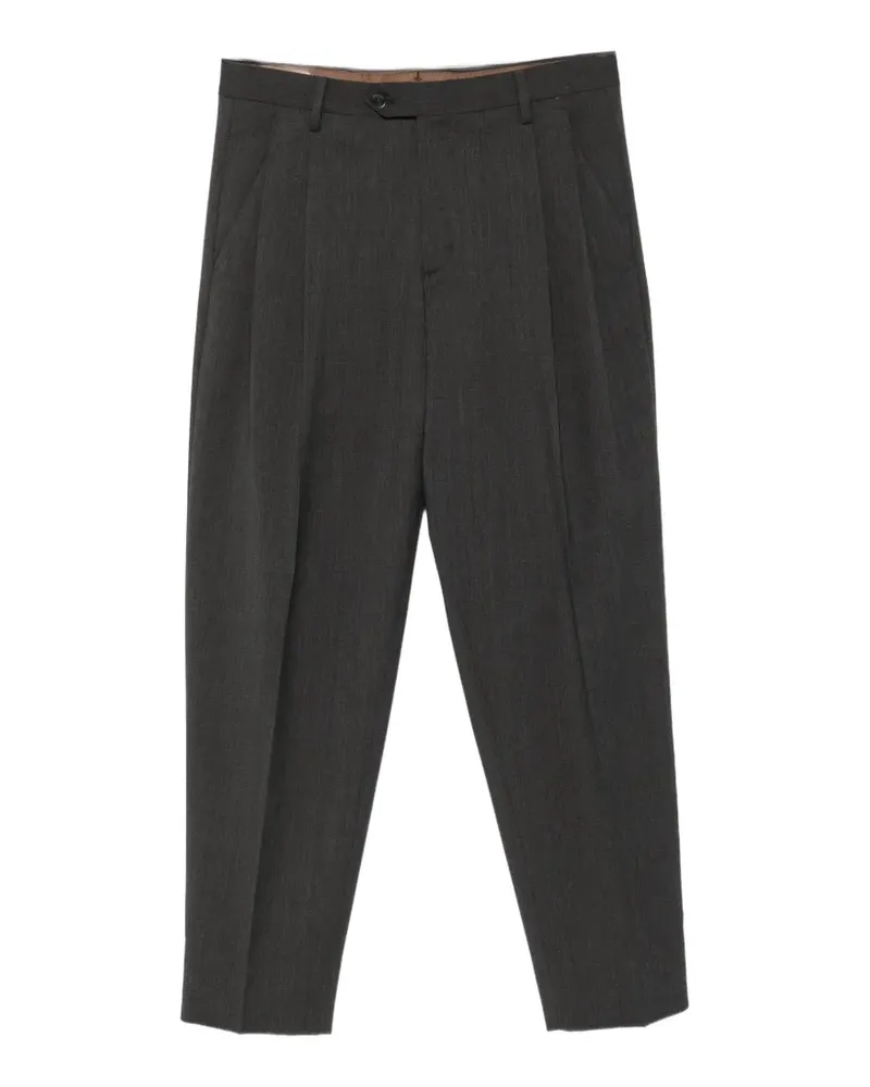 Briglia 1949 Arnos pleated tailored trousers - Grau Grau