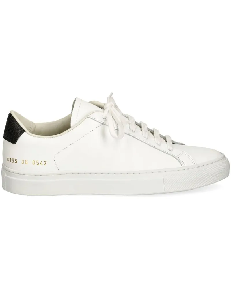 Common Projects Sneakers aus Leder - Weiß Weiß