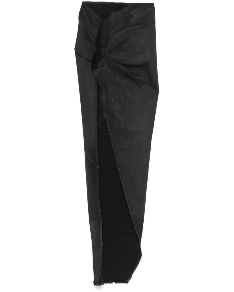 DRKSHDW by Rick Owens Edfu Maxirock - Schwarz Schwarz