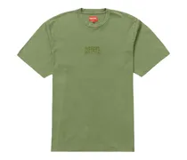 T-Shirt mit Acid-Wash-Effekt - Grün