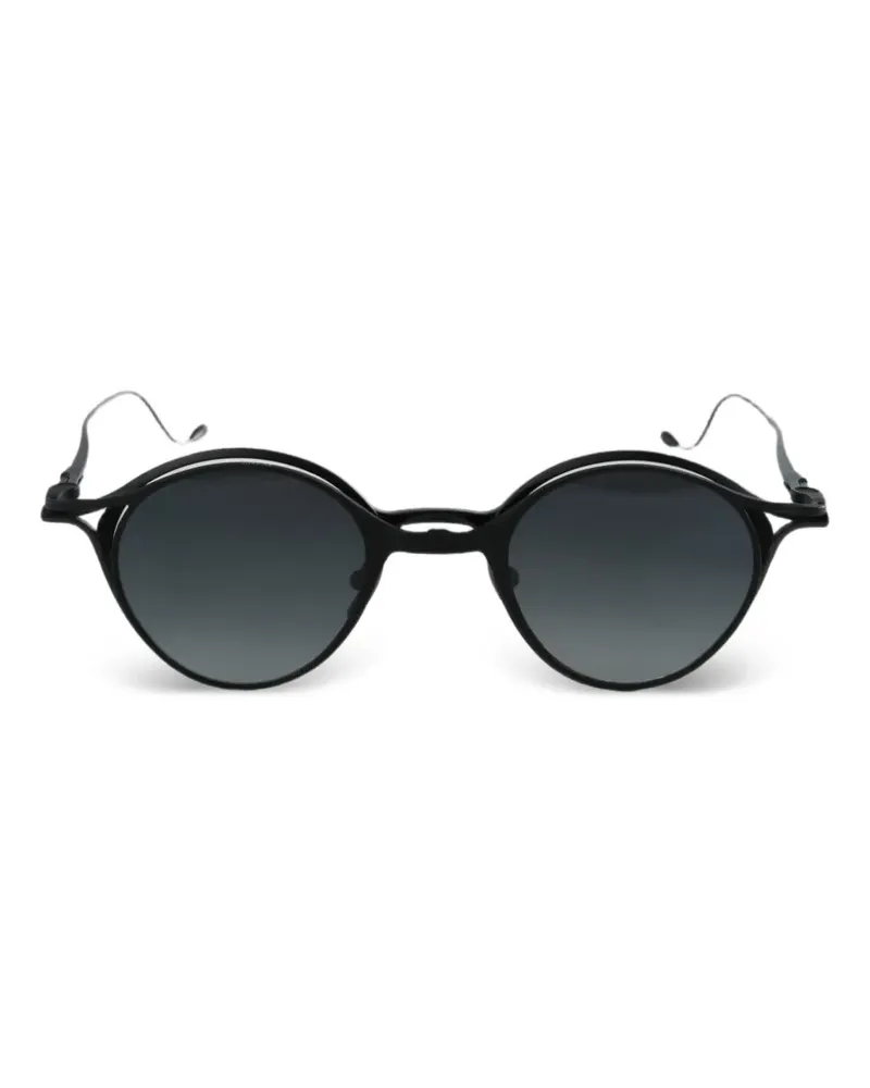 RIGARDS round-frame sunglasses - Schwarz Schwarz