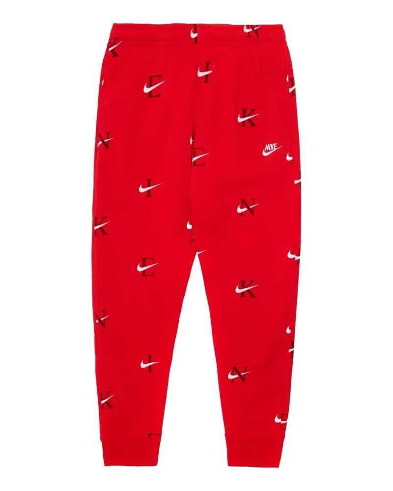 Nike Sportswear Club logo-print track pants - Rot Rot