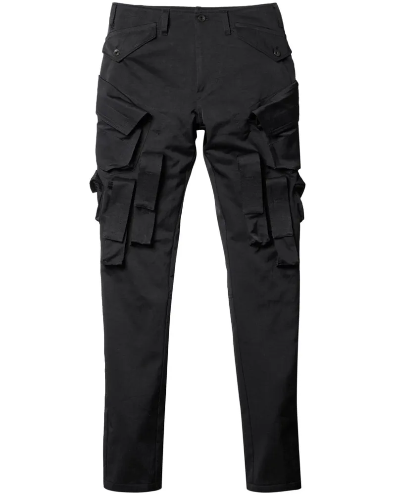 Julius Gasmask Cargohose - Schwarz Schwarz