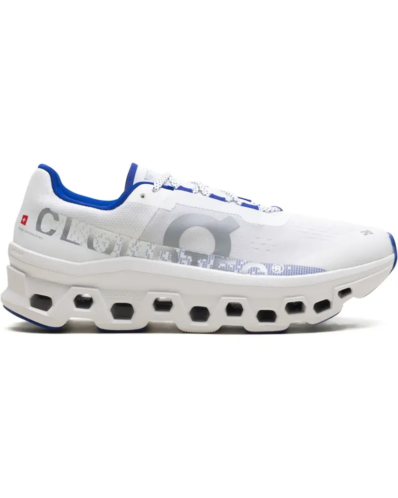 ON Cloudmonster Lauf-Sneakers - Weiß Weiß