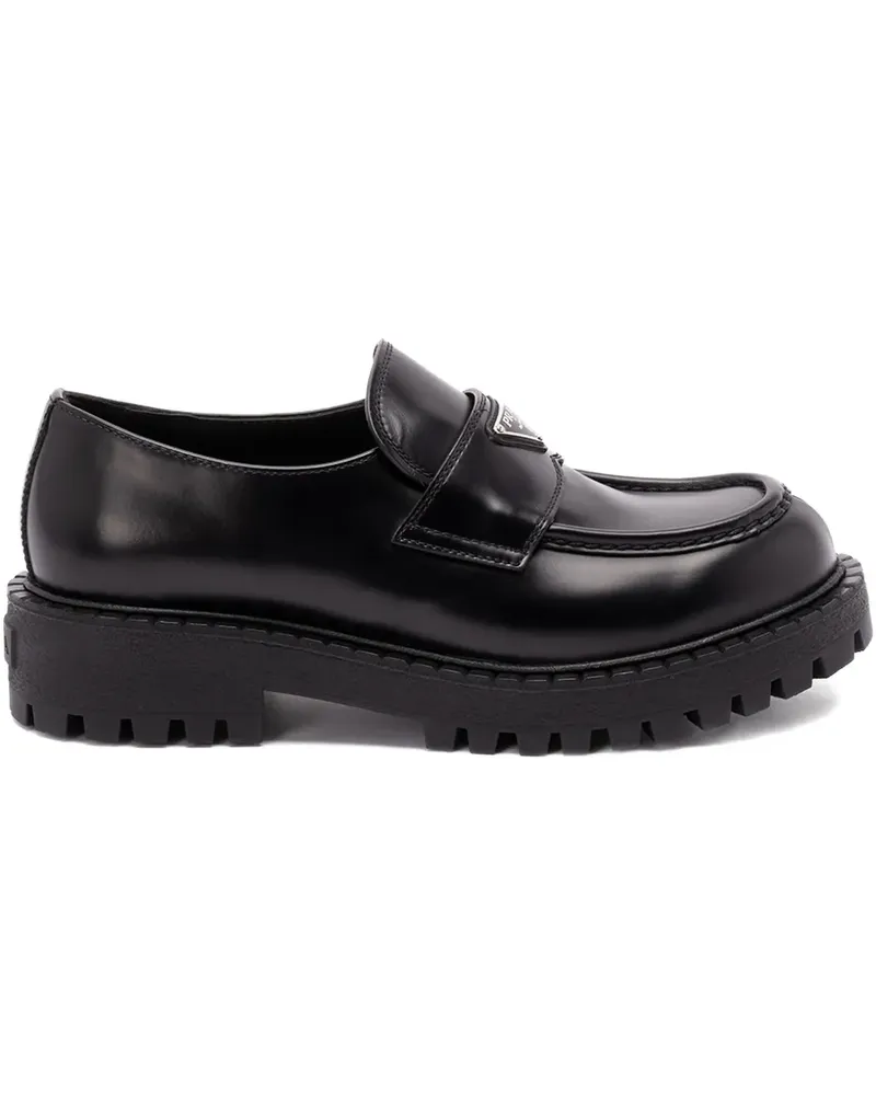 Prada Klassische Loafer - Schwarz Schwarz
