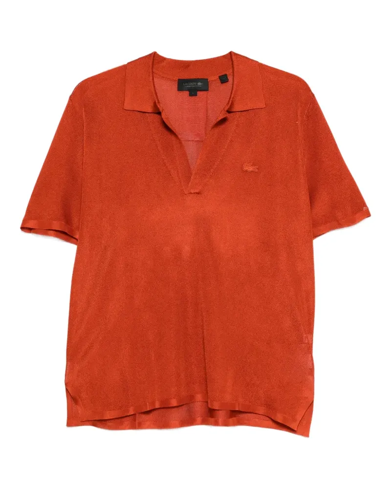 Lacoste V-neck T-shirt - Orange Orange