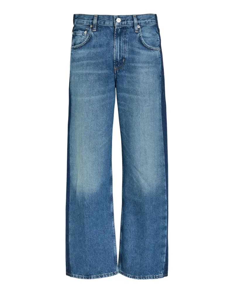 Citizens of humanity Gerade Lindz Jeans mit Seiteneinsätzen - Blau Blau