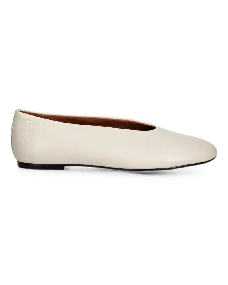 Vagabond Aleya Ballerinas mit runder Kappe - Nude Nude