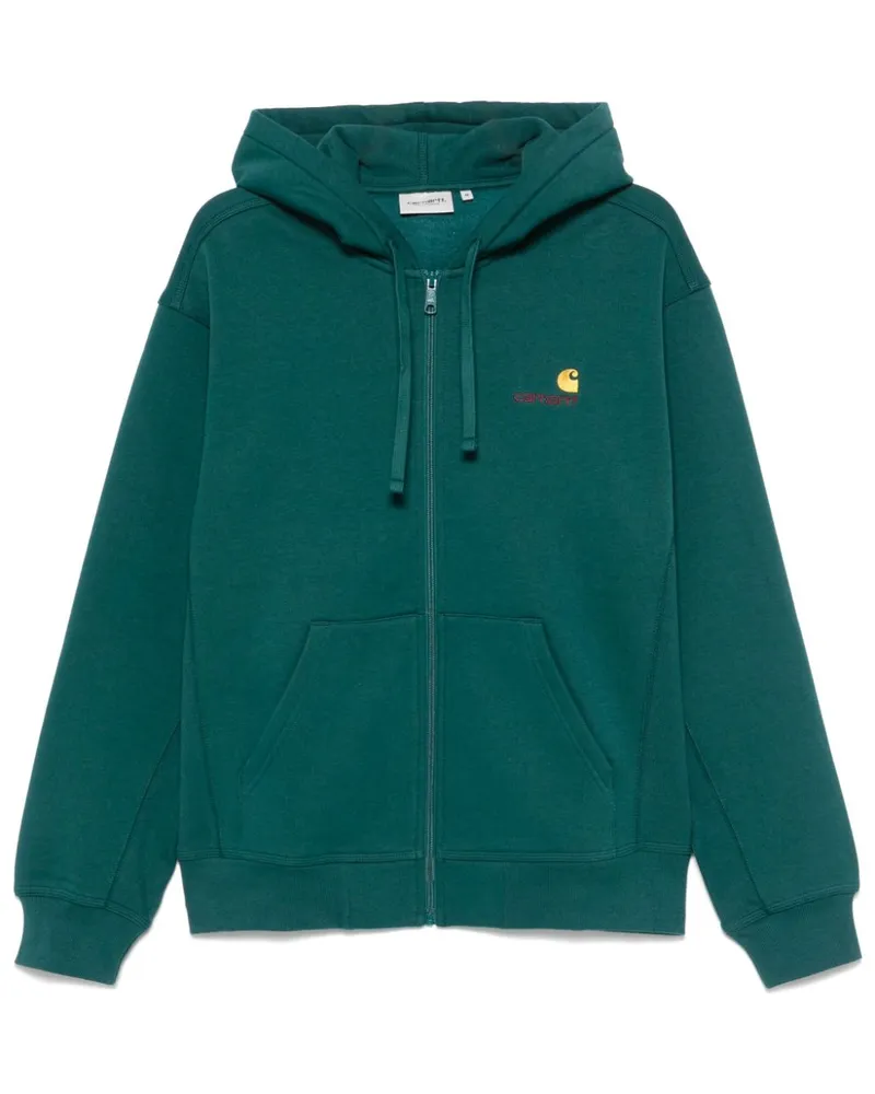 Carhartt WIP American Script Hoodie - Grün Grün