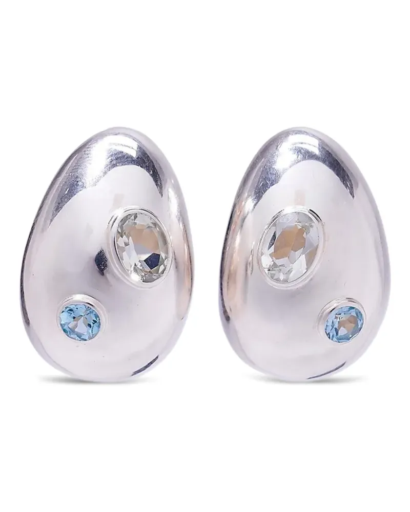 Lizzie Fortunato Arp Ohrringe - Silber Silber