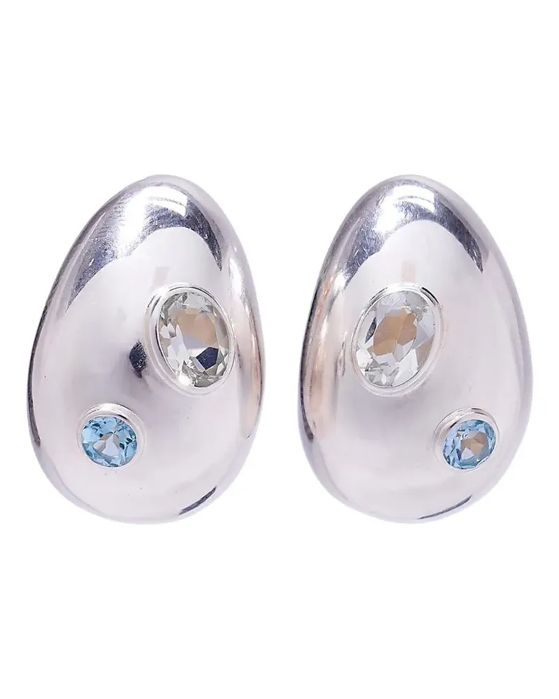 Lizzie Fortunato Arp Ohrringe - Silber Silber