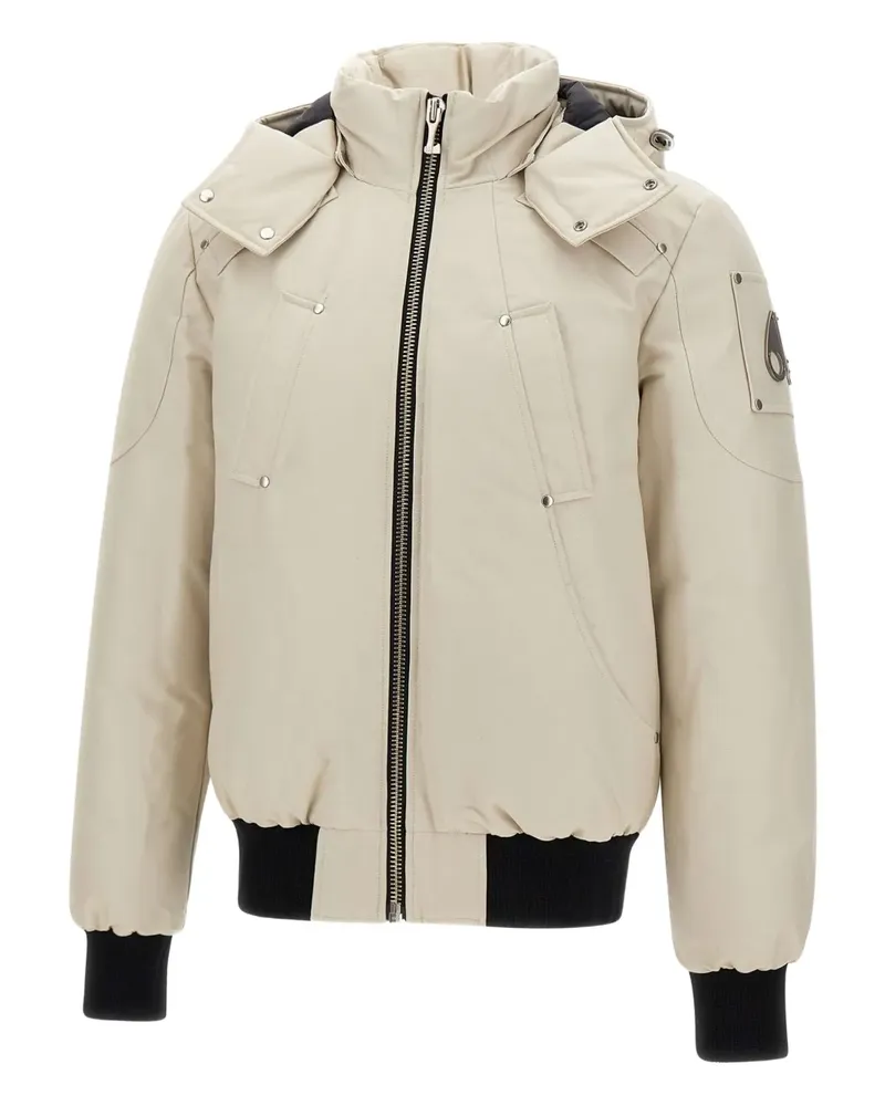 Moose Knuckles Ballistic bomber jacket - Nude Nude