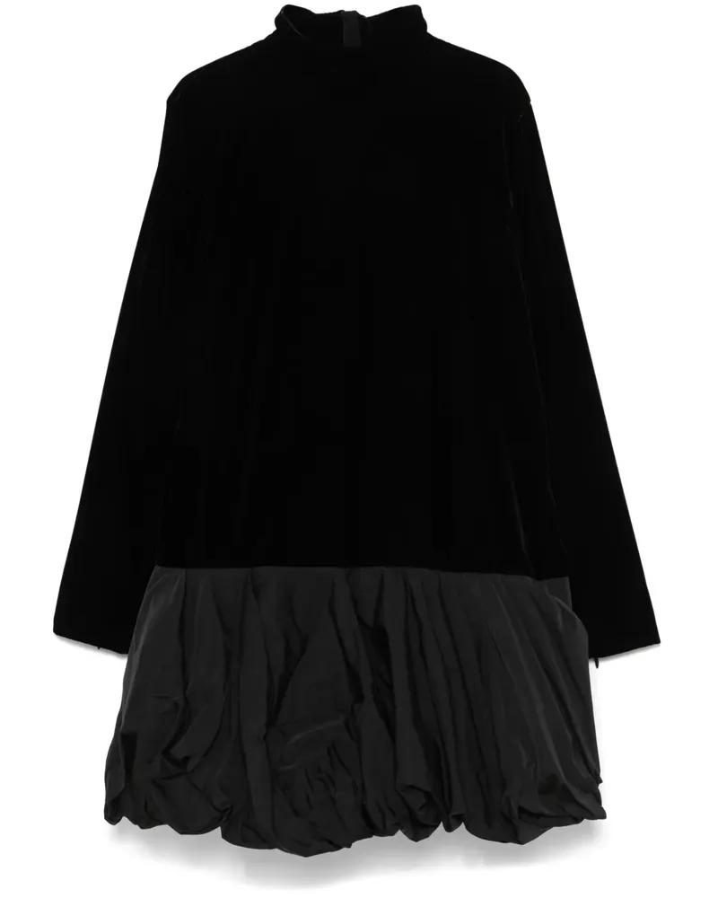 Max Mara Osso Minikleid - Schwarz Schwarz