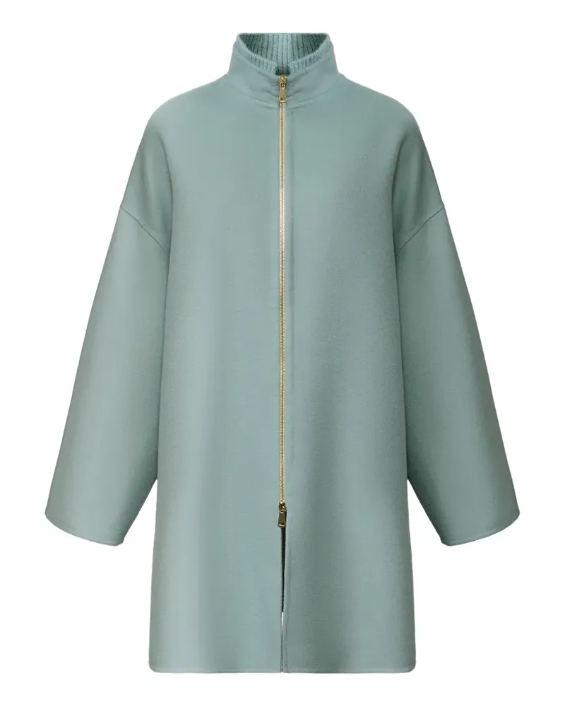 Fabiana Filippi Mantel mit Stehkragen - Blau Blau