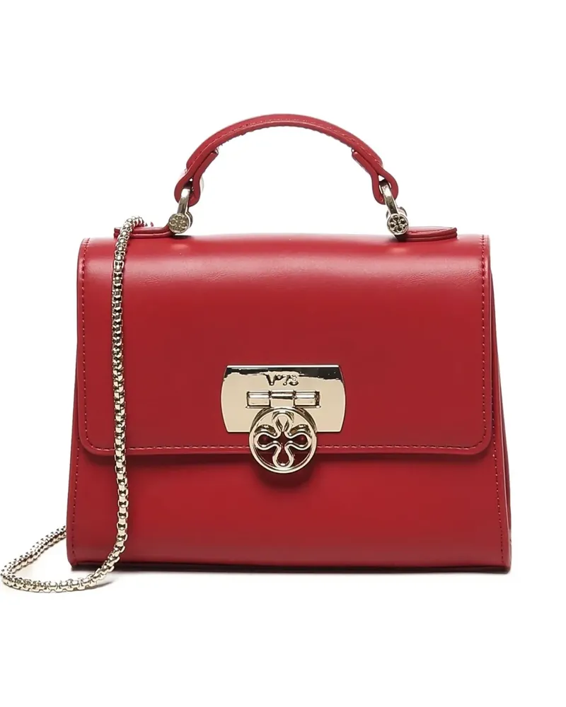 V°73 Logo-Lock-Tote Bag mit Henkel - Rot Rot