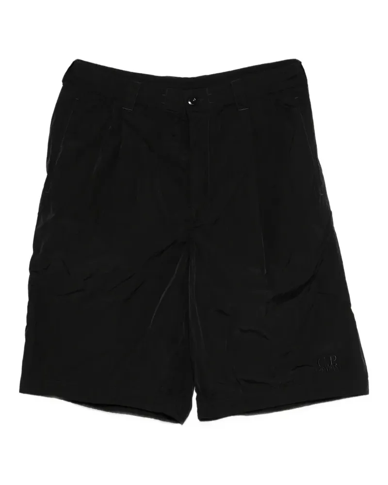 C.P. Company pleated shorts - Schwarz Schwarz