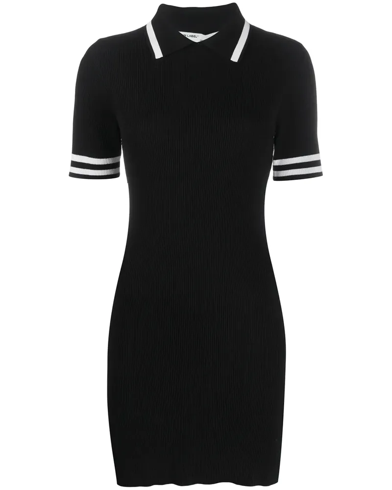 OFF-WHITE Polokleid mit schmalem Schnitt - Schwarz Schwarz