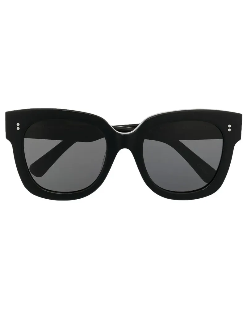 CHIMI 08 Sonnenbrille mit Oversized-Gestell - Schwarz Schwarz