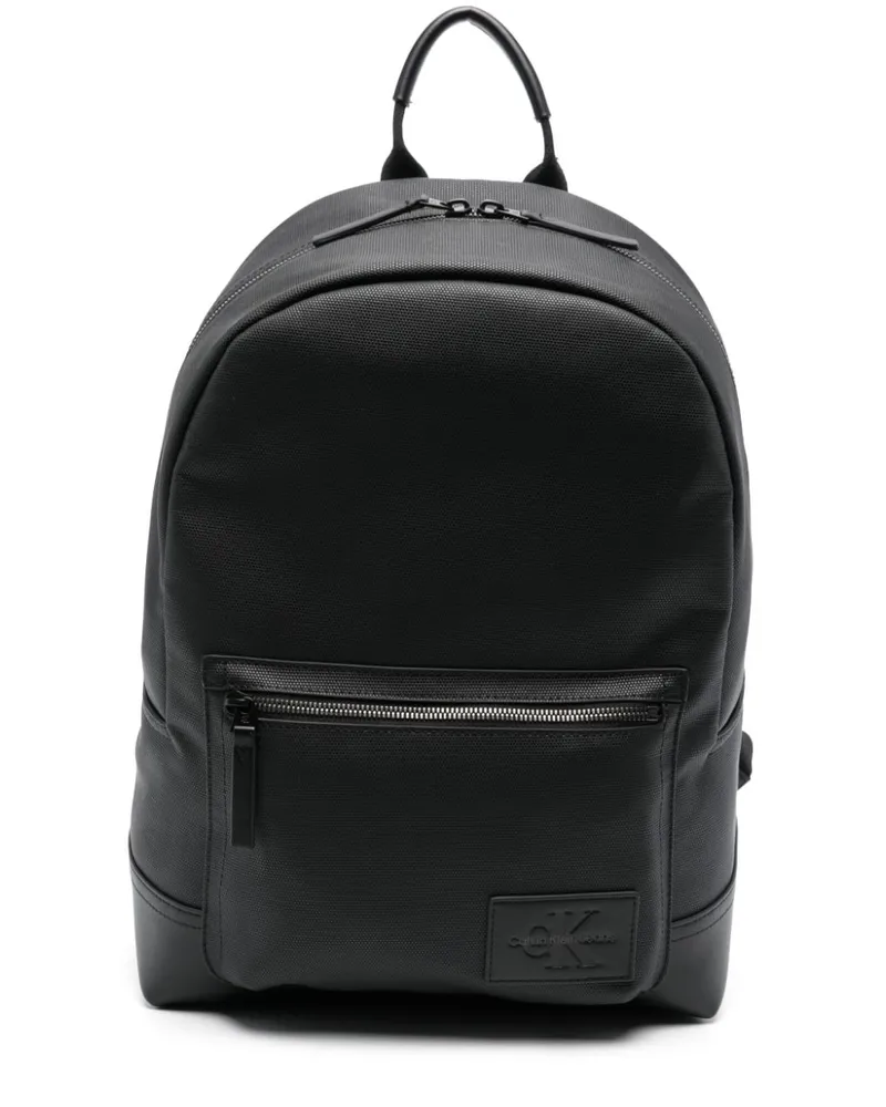 Calvin Klein Rucksack mit beschichtetem Finish Schwarz