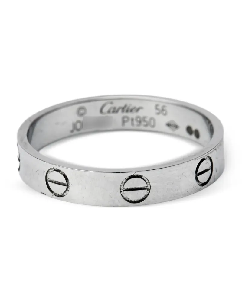 Cartier Love screw-motif ring - Silber Silber
