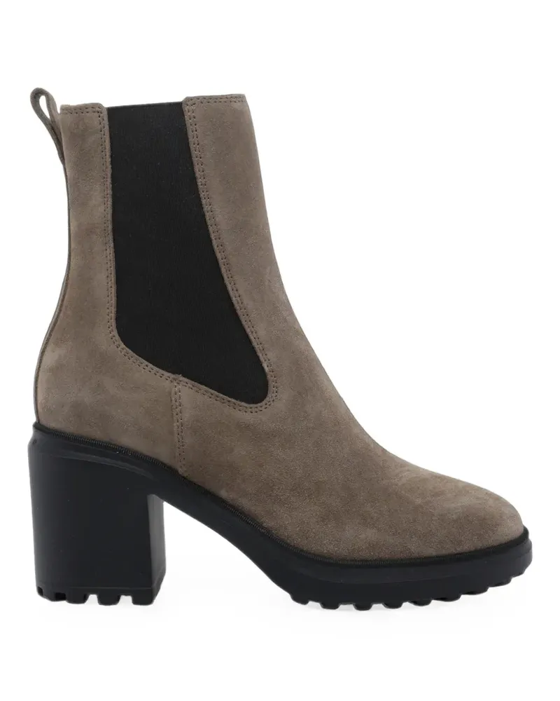 Hogan H724 suede Chelsea boots - Braun Braun