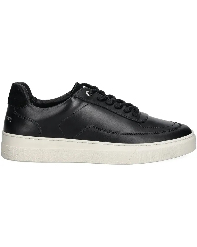 Filling Pieces Sneakers mit Schnürung - Schwarz Schwarz