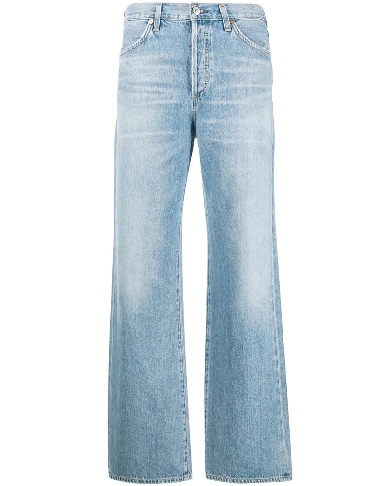 Citizens of humanity Weite Jeans in Hellblau Blau