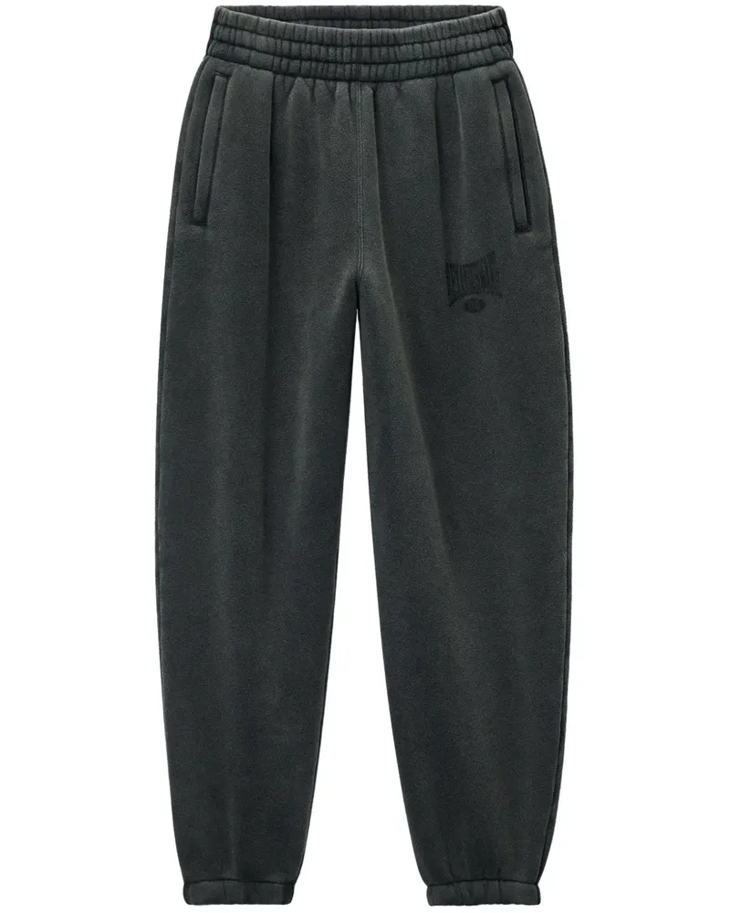Alexander Wang Jogginghose mit grafischem Print - Schwarz Schwarz