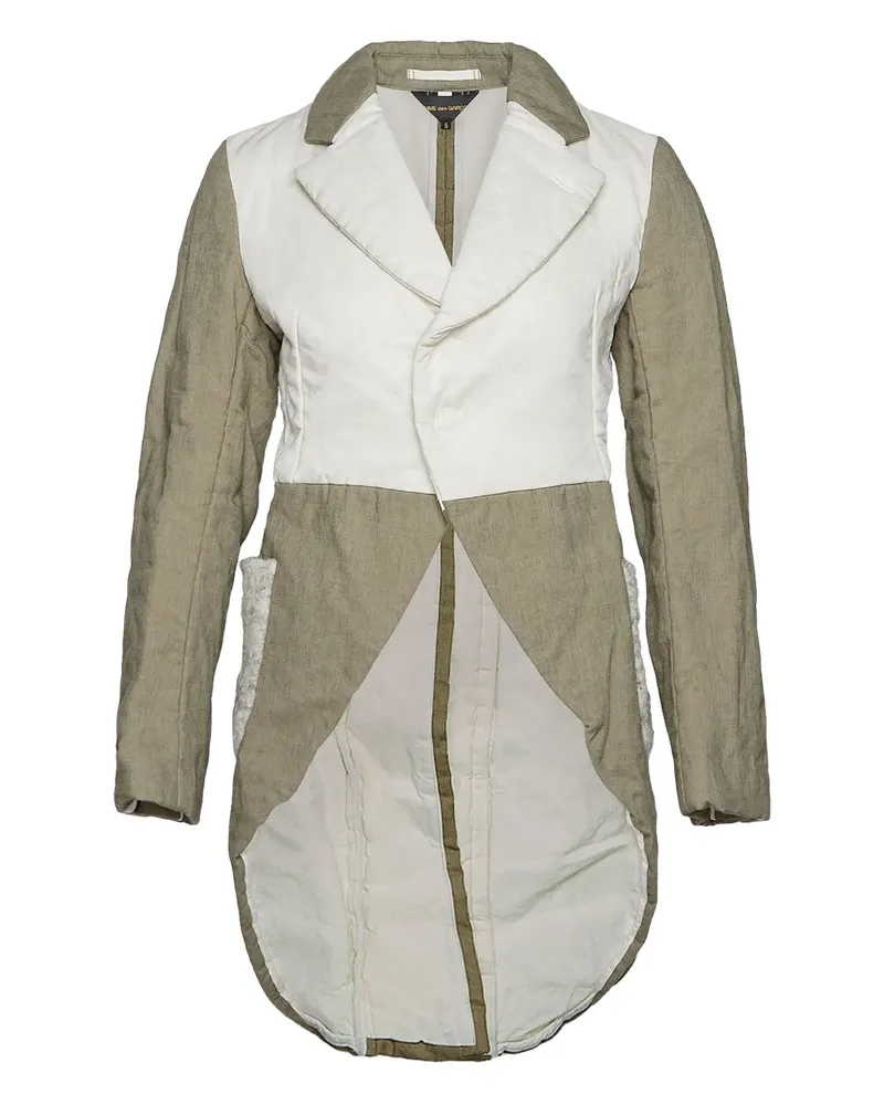 Comme des Garçons Jacke mit Kontrasteinsätzen - Nude Nude