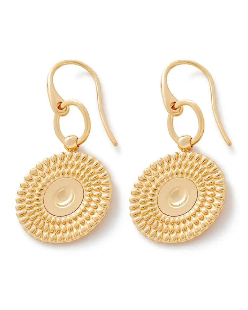 Monica Vinader Juno Ohrringe - Gold Gold